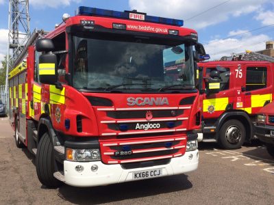 Bedfordshire Fire Rescue Services Michelin