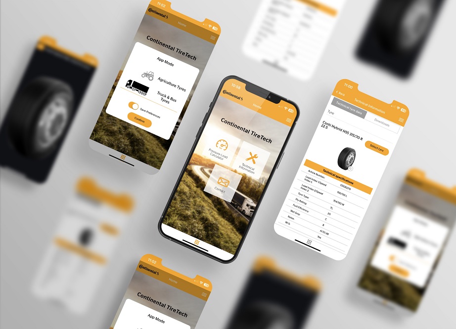 Conti Spreads TireTech App