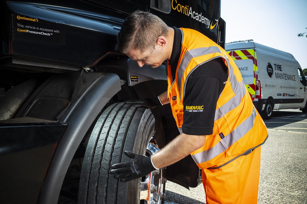 Continental Checking Tyre Pressures