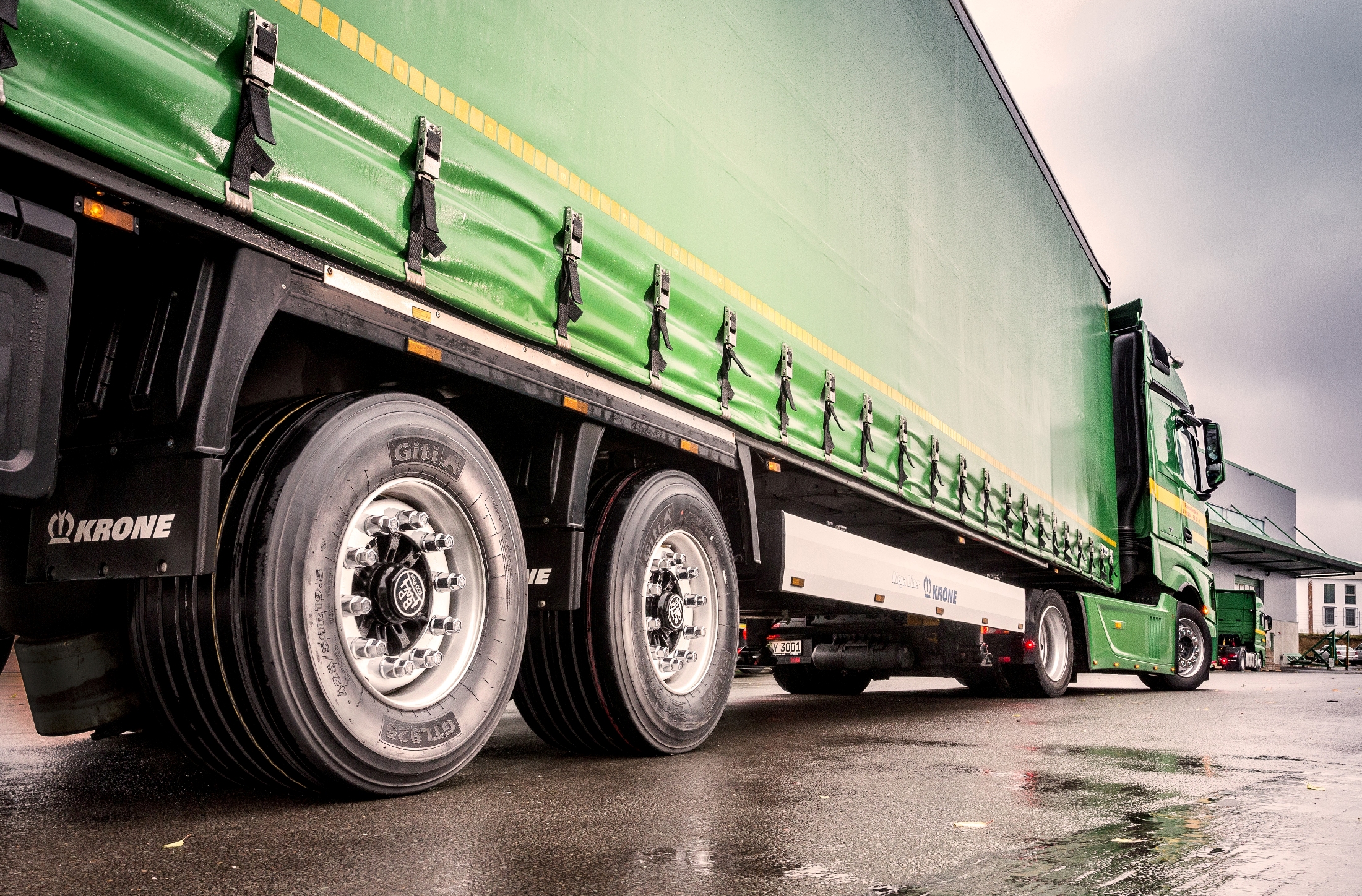 Giti Trailer Tyre Growing Transport