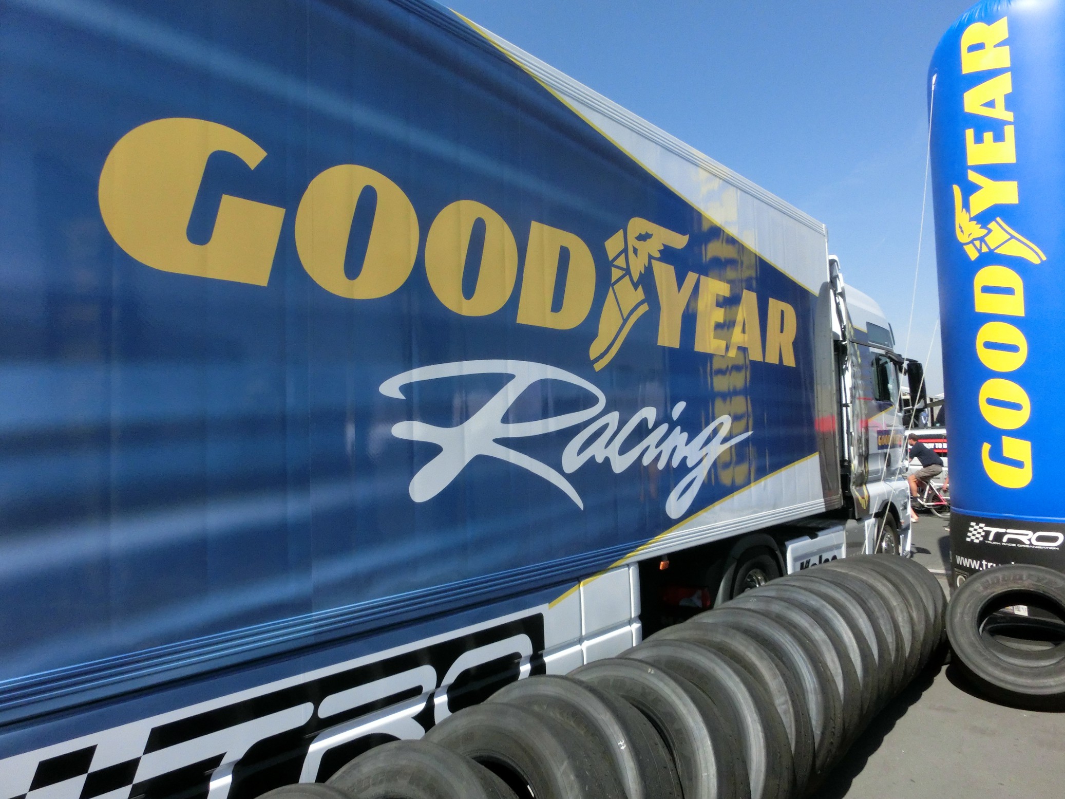 British Truck Partner with Goodyear