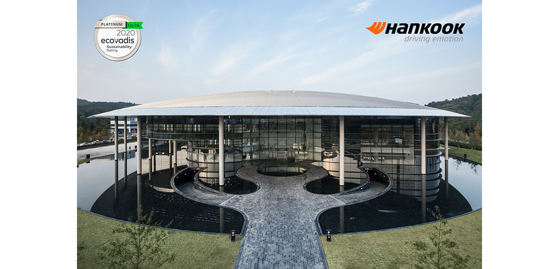 Hankook Medal Ecovadis CSR