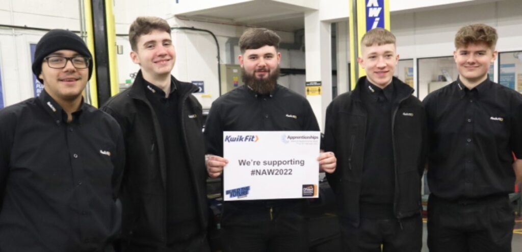 Kwik Fit Apprentices 2022