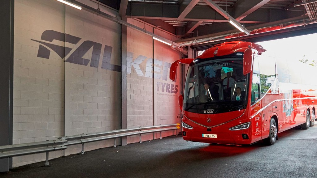 Falken Tyres Liverpool FC Bus
