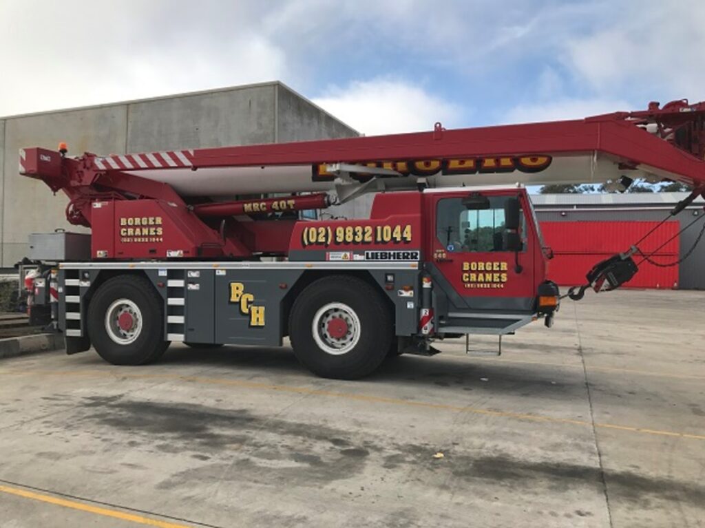 Borger Cranes Magna Tyres