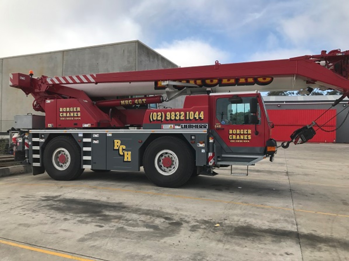 Borger Cranes Magna Tyres