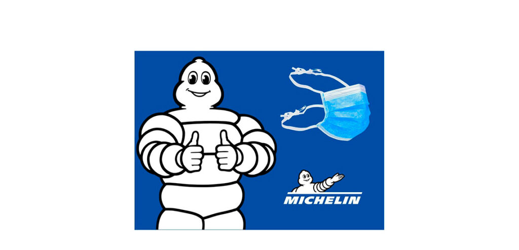 Michelin Donates Masks Spain