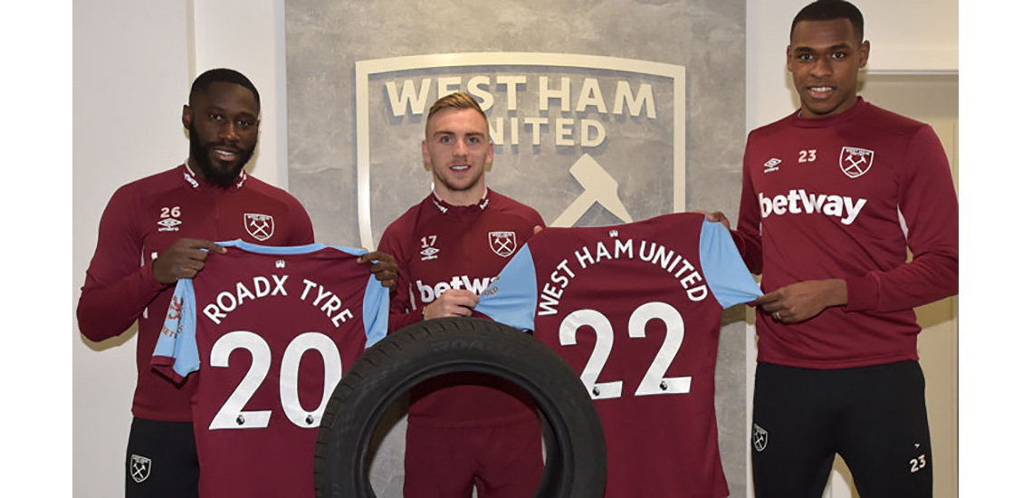 RoadX Tyre West Ham United