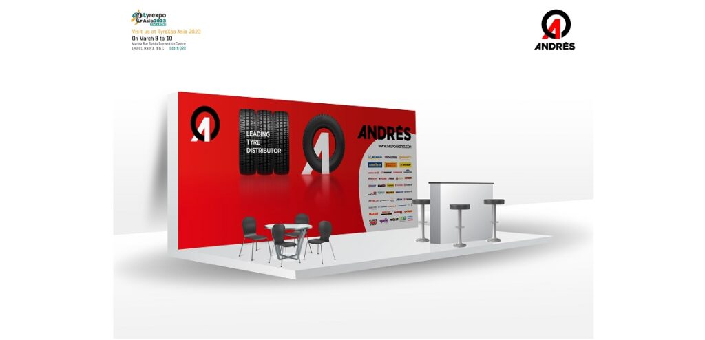 Neumáticos Andrés TyreXpo Asia 2023