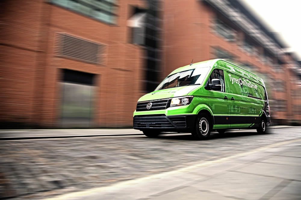 Van Accreditation Tyres On The Drive