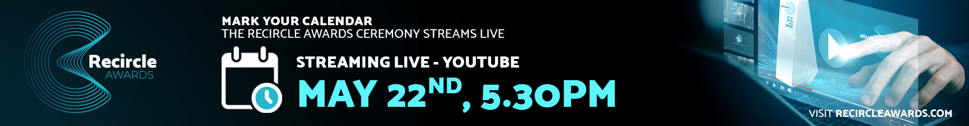 Recircle Awards Streaming in May